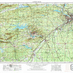 United States Geological Survey Little Rock, AR (1955, 250000-Scale) digital map