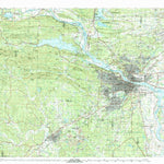 United States Geological Survey Little Rock, AR (1985, 100000-Scale) digital map