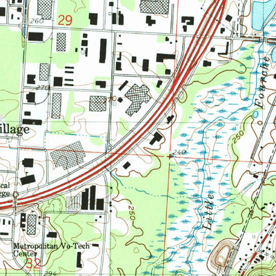 United States Geological Survey Little Rock, AR (1986, 24000-Scale) digital map