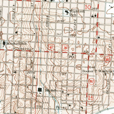 United States Geological Survey Little Rock, AR (1986, 24000-Scale) digital map