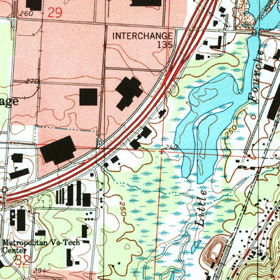 United States Geological Survey Little Rock, AR (1994, 24000-Scale) digital map