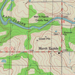 United States Geological Survey Little Rose, WI (1981, 24000-Scale) digital map