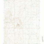 United States Geological Survey Little Round Mountain, WY (1969, 24000-Scale) digital map