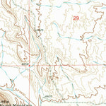 United States Geological Survey Little Round Mountain, WY (1969, 24000-Scale) digital map