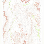 United States Geological Survey Little Round Rock, AZ (1968, 24000-Scale) digital map