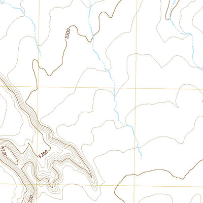 United States Geological Survey Little Round Rock, AZ (2018, 24000-Scale) digital map