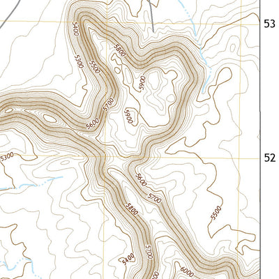 United States Geological Survey Little Round Rock, AZ (2018, 24000-Scale) digital map