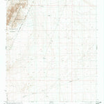 United States Geological Survey Little San Pascual Mountain, NM (1982, 24000-Scale) digital map