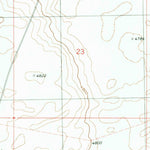United States Geological Survey Little San Pascual Mountain, NM (1982, 24000-Scale) digital map