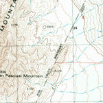 United States Geological Survey Little San Pascual Mountain, NM (1982, 24000-Scale) digital map
