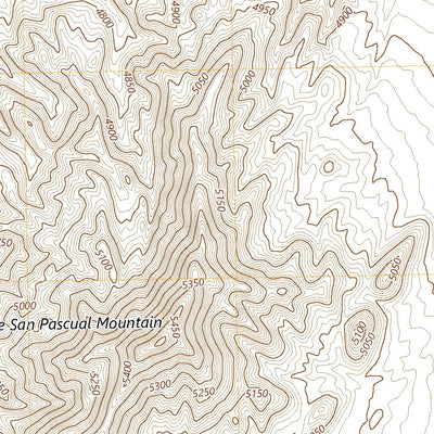 United States Geological Survey Little San Pascual Mountain, NM (2023, 24000-Scale) digital map