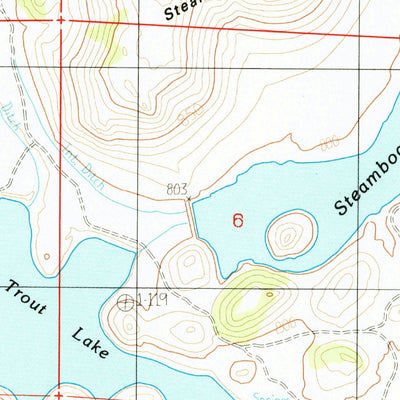 United States Geological Survey Little Shasta, CA (1984, 24000-Scale) digital map