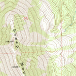 United States Geological Survey Little Sheep Mountain, CO (1969, 24000-Scale) digital map