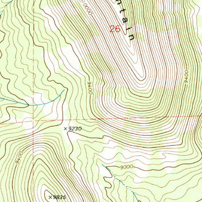 United States Geological Survey Little Sheep Mountain, CO (1969, 24000-Scale) digital map