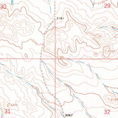 United States Geological Survey Little Sheep Mountain, MT (1965, 24000-Scale) digital map