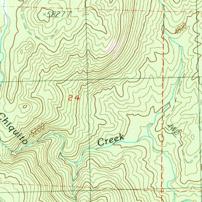 United States Geological Survey Little Shuteye Peak, CA (1990, 24000-Scale) digital map