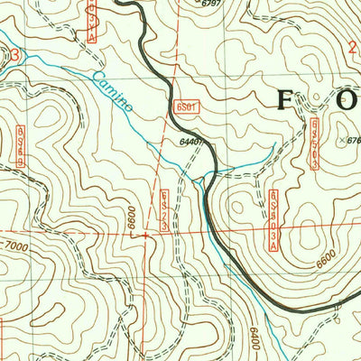 United States Geological Survey Little Shuteye Peak, CA (2004, 24000-Scale) digital map