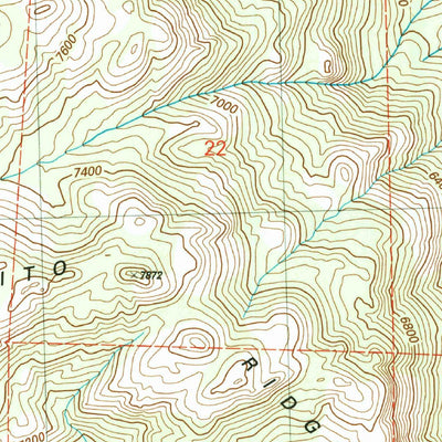 United States Geological Survey Little Shuteye Peak, CA (2004, 24000-Scale) digital map