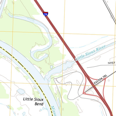 United States Geological Survey Little Sioux, IA-NE (2013, 24000-Scale) digital map