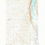 United States Geological Survey Little Soap Lake, WA (1986, 24000-Scale) digital map