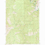 United States Geological Survey Little Soldier Mountain, ID (1990, 24000-Scale) digital map