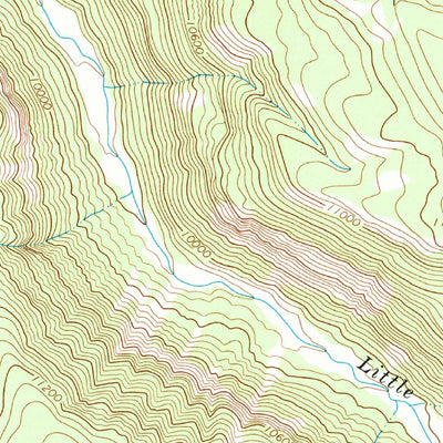 United States Geological Survey Little Squaw Creek, CO (1964, 24000-Scale) digital map