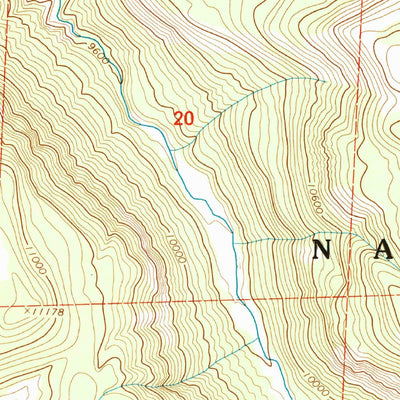 United States Geological Survey Little Squaw Creek, CO (2001, 24000-Scale) digital map