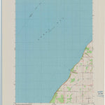 United States Geological Survey Little Sturgeon SW, WI (1982, 24000-Scale) digital map