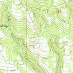 United States Geological Survey Little Summit Prairie, OR (1966, 24000-Scale) digital map