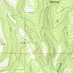 United States Geological Survey Little Summit Prairie, OR (1966, 24000-Scale) digital map