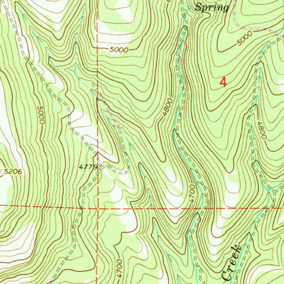 United States Geological Survey Little Summit Prairie, OR (1966, 24000-Scale) digital map