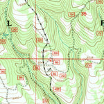 United States Geological Survey Little Summit Prairie, OR (1992, 24000-Scale) digital map