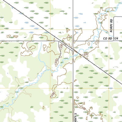 United States Geological Survey Little Swan, MN (2022, 24000-Scale) digital map