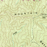 United States Geological Survey Little Switzerland, NC (1960, 24000-Scale) digital map
