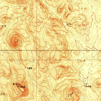 United States Geological Survey Little Table Mountain, CA (1919, 31680-Scale) digital map