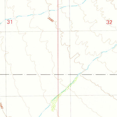United States Geological Survey Little Table Top, AZ (1981, 24000-Scale) digital map