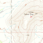 United States Geological Survey Little Table Top, AZ (1981, 24000-Scale) digital map