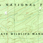 United States Geological Survey Little Texas, AR (1985, 24000-Scale) digital map