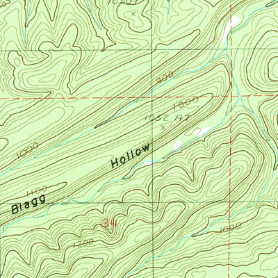 United States Geological Survey Little Texas, AR (1985, 24000-Scale) digital map