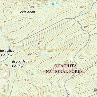 United States Geological Survey Little Texas, AR (2020, 24000-Scale) digital map
