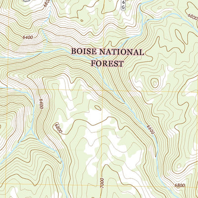 United States Geological Survey Little Trinity Lake, ID (2020, 24000-Scale) digital map