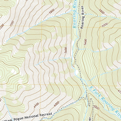 United States Geological Survey Little Trinity Lake, ID (2020, 24000-Scale) digital map