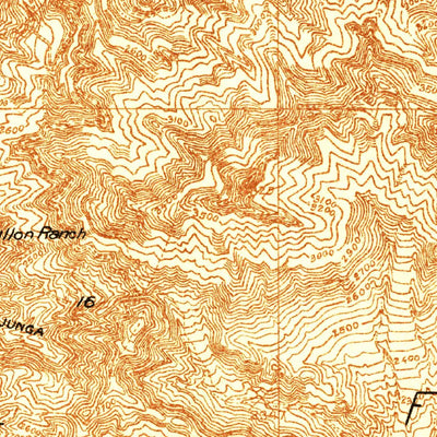 United States Geological Survey Little Tujunga, CA (1934, 24000-Scale) digital map