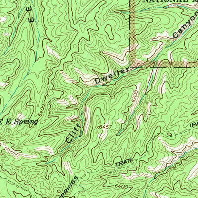 United States Geological Survey Little Turkey Park, NM (1965, 24000-Scale) digital map