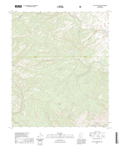 United States Geological Survey Little Turkey Park, NM (2023, 24000-Scale) digital map