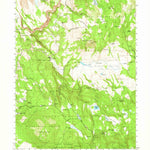 United States Geological Survey Little Valley, CA (1957, 62500-Scale) digital map