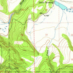 United States Geological Survey Little Valley, CA (1957, 62500-Scale) digital map