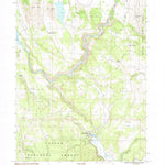 United States Geological Survey Little Valley, CA (1983, 24000-Scale) digital map