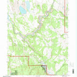 United States Geological Survey Little Valley, CA (1995, 24000-Scale) digital map