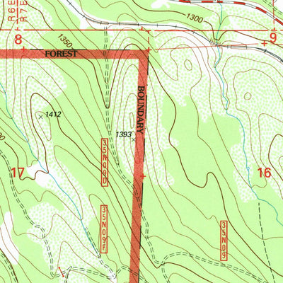 United States Geological Survey Little Valley, CA (1995, 24000-Scale) digital map